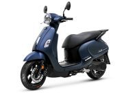 SYM FIDDLE IV EURO 5 Satin Submarine Blue